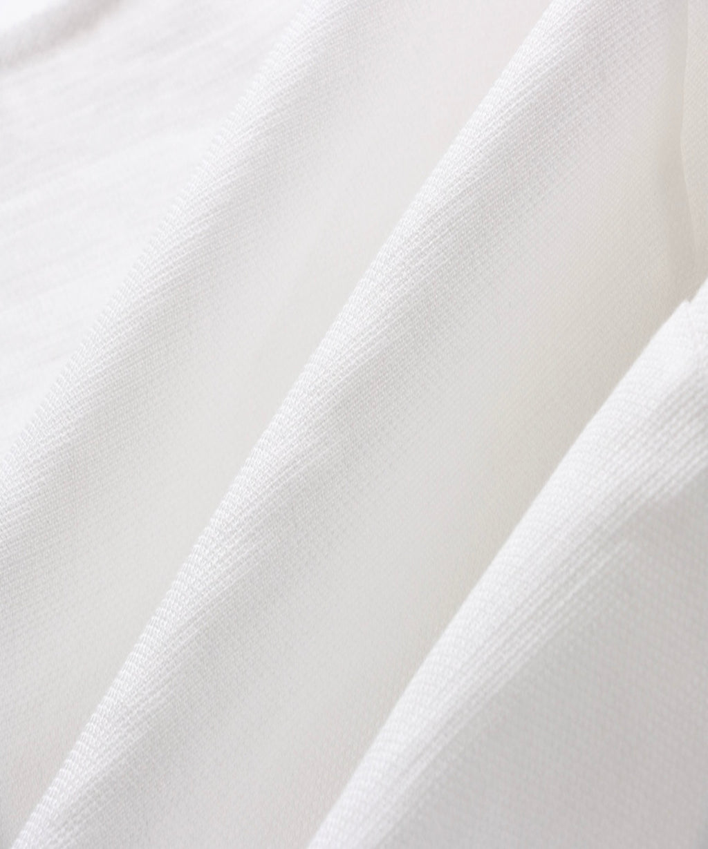 white material showing