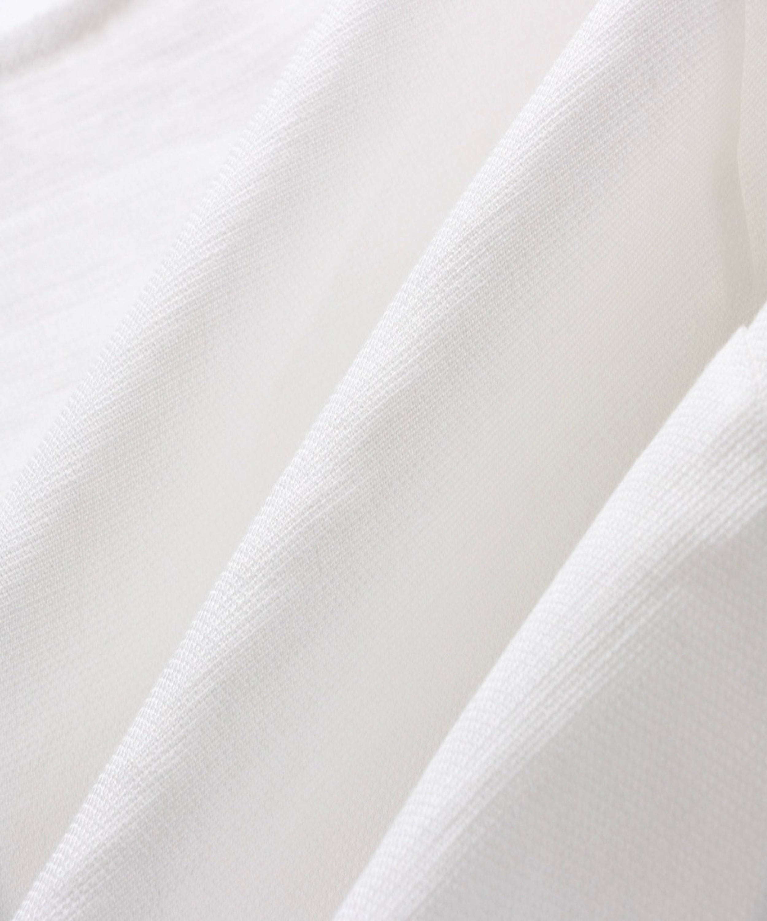 white material showing