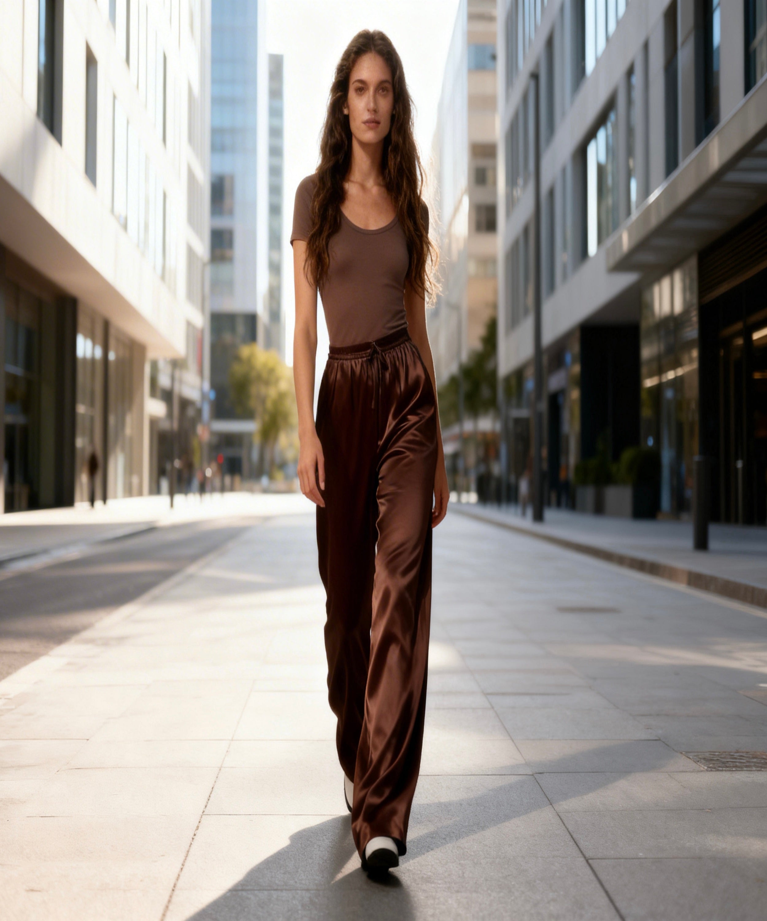 women walking on the streets